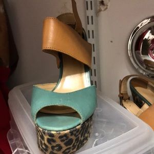 Seriously funky platform shoes!